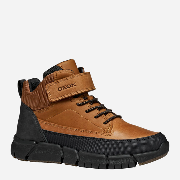 Дитячі демісезонні черевики для хлопчика Geox J Flexyper Boy J369BA-0CLFU-C6002 31 Коричневі (8058192390531) - зображення 2