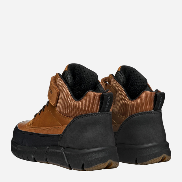 Дитячі демісезонні черевики для хлопчика Geox J Flexyper Boy J369BA-0CLFU-C6002 31 Коричневі (8058192390531) - зображення 3