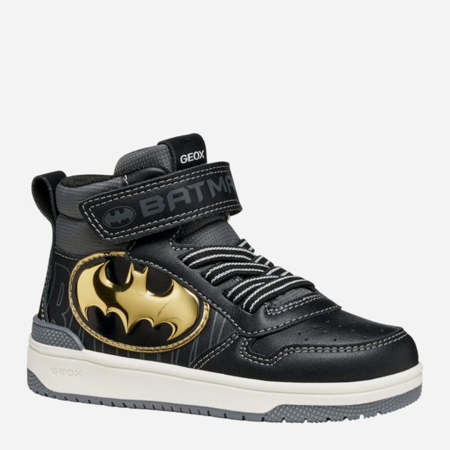 Sneakersy chłopięce wysokie Geox J Washiba Boy J56LQG-05411-C0495 26 Czarne (8058192455421) - obraz 2