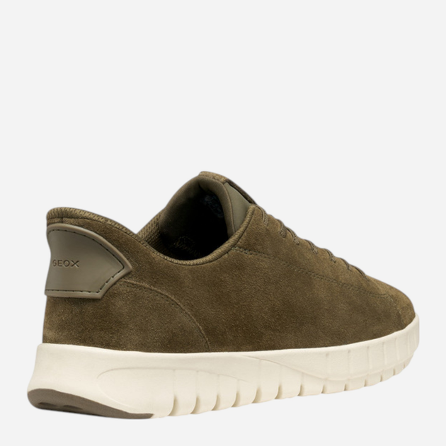 Sneakersy męskie Geox U Flextride Plus U56MAA-00022-C3009 44 Khaki (8058192542831) - obraz 3