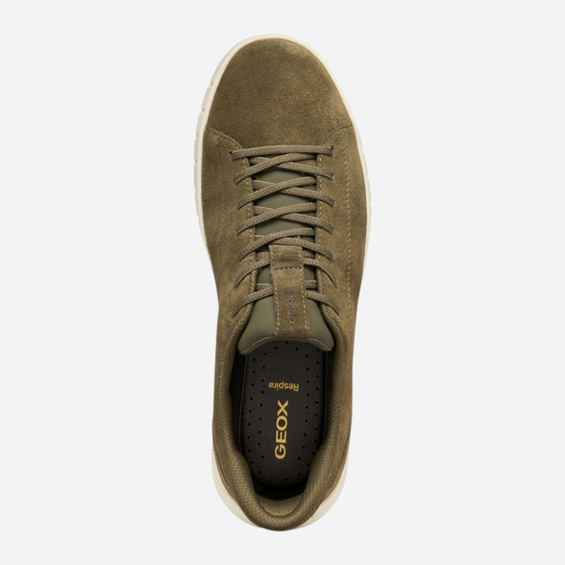 Sneakersy męskie Geox U Flextride Plus U56MAA-00022-C3009 46 Khaki (8058192542855) - obraz 4