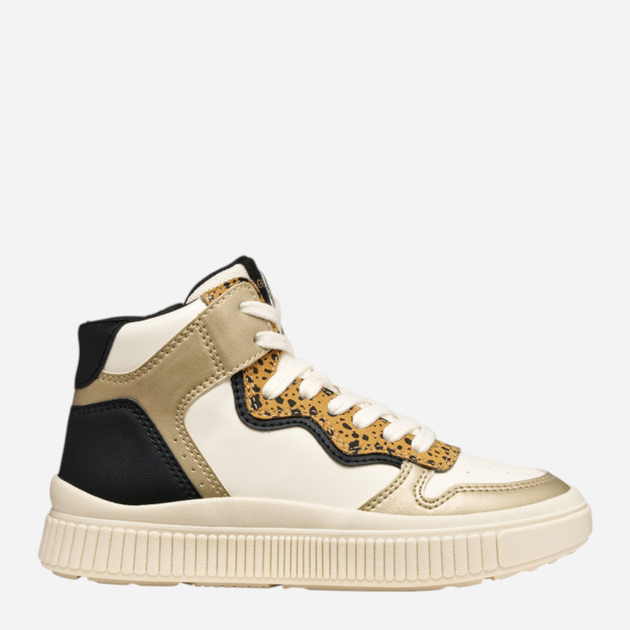 Sneakersy dziecięce wysokie dla dziewczynki Geox J Laquinny Girl J56M3B-054AJ-C1M2U 34 Beżowe (8058192518973) - obraz 1