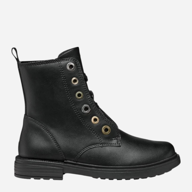 Підліткові демісезонні черевики для дівчинки Geox J Eclair Girl J569QP-000BC-C9999 38 Чорні (8058192526640) - зображення 1