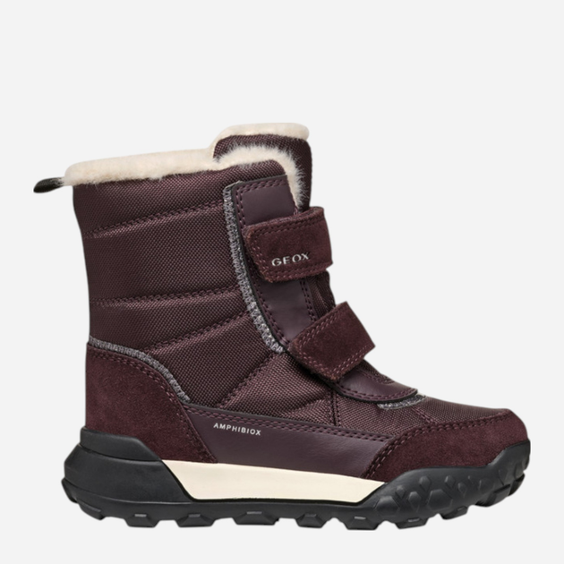 Дитячі зимові чоботи для дівчинки Geox J Trekkyup Girl B Ab J46M7E-08V22-C7357 32 Фіолетові (8058192503948) - зображення 1