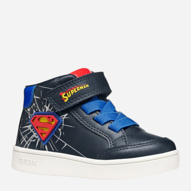 Sneakersy chłopięce wysokie Geox B Eclyper Boy B565LB-000BC-C4226 27 Granatowe (8058192456688) - obraz 2