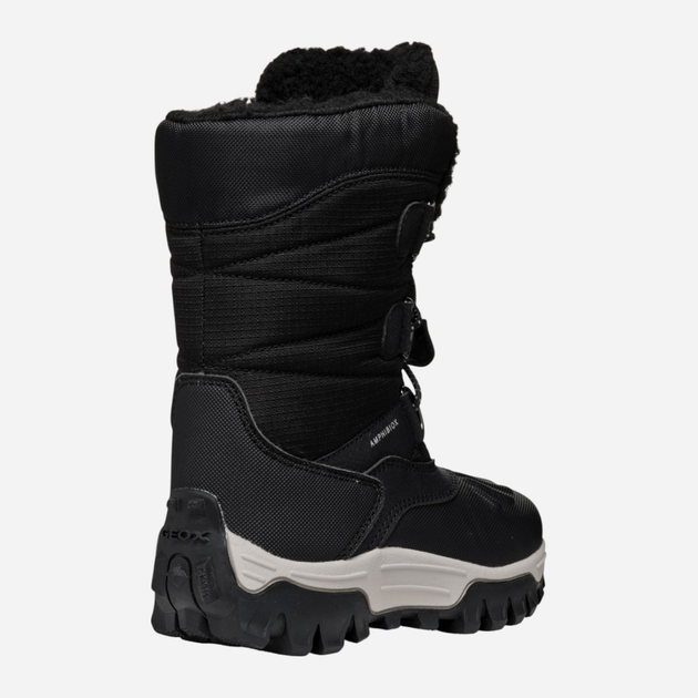Дитячі зимові чоботи для хлопчика Geox J Himalaya Boy B Abx J46FRA-0FU50-C9999 28 Чорні (8056206981720) - зображення 4