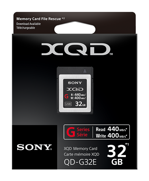 Карта памяти XQD 32Gb Sony QD-G32E – фото, отзывы, характеристики в ...