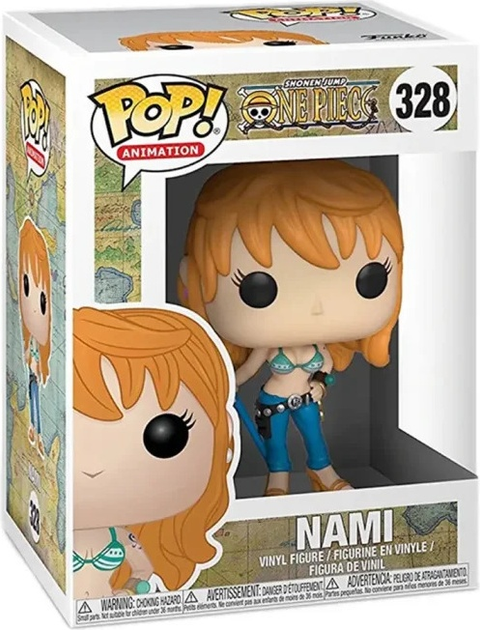 Figurka Funko Pop! One Piece Nami 9 cm (889698231947) - obraz 1