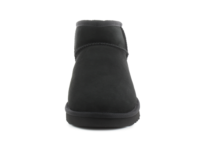 Жіночі уггі Ультра Міні Чорні Замшеві UGG Classic Ultra Mini Black Suede (40, чорний) - изображение 8