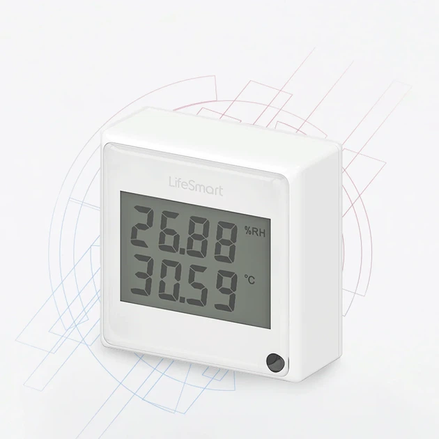 Датчик довкілля LifeSmart Cube Evironment Sensor Білий (LS063WH) - Фото 4 Датчик довкілля LifeSmart Cube Evironment Sensor Білий (LS063WH) - зображення 4