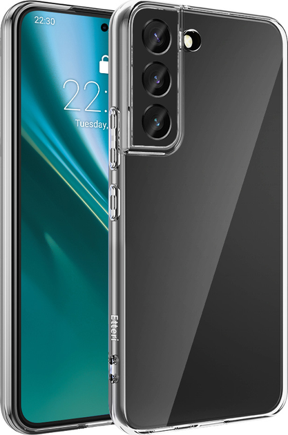 Etui plecki Etteri Clear Case do Samsung Galaxy S22 (5907457762022) - obraz 1