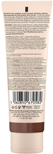 Крем-автозасмага для тіла Vita Liberata Body Blur Dark 100 мл (5060850670582) - зображення 2