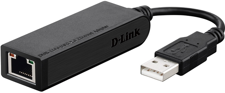 Kabel adaptera D-Link Ethernet Adapter DL-DUBE100 Black - obraz 1