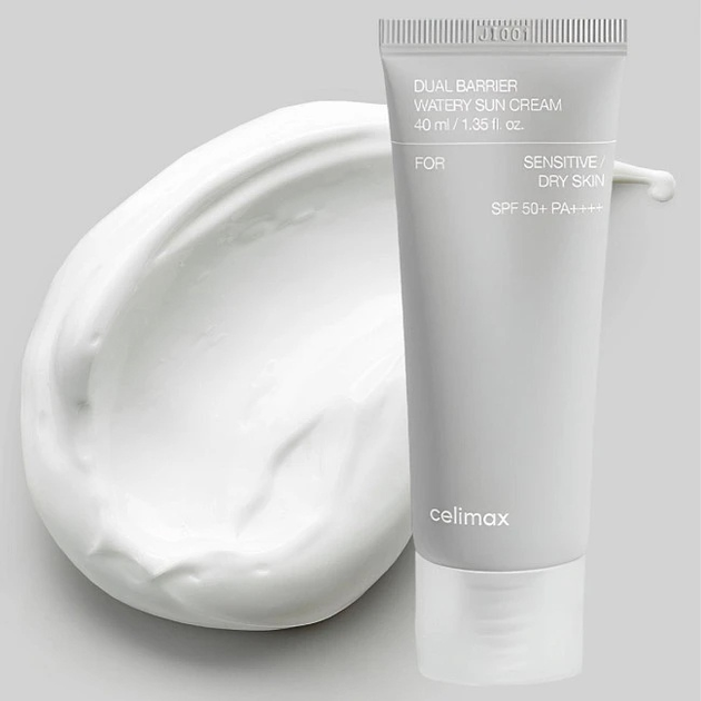 Сонцезахисний крем для обличчя Celimax Dual Barrier Watery SPF50 40 мл (8809686388172) - зображення 3
