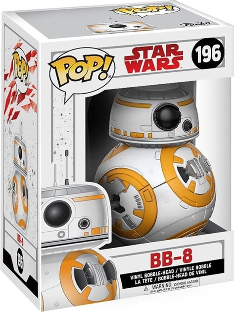 Фігурка Funko Pop! Star Wars Episode 8 TLJ- BB-8 14746-PX-1VW (889698147460) - зображення 1