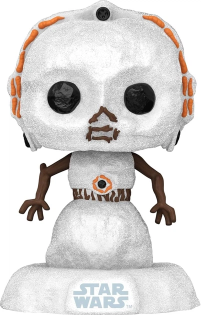 Фігурка Funko Pop! Disney Star Wars Holiday C-3PO Bałwan 559 Bobble-Head (889698643351) - зображення 2