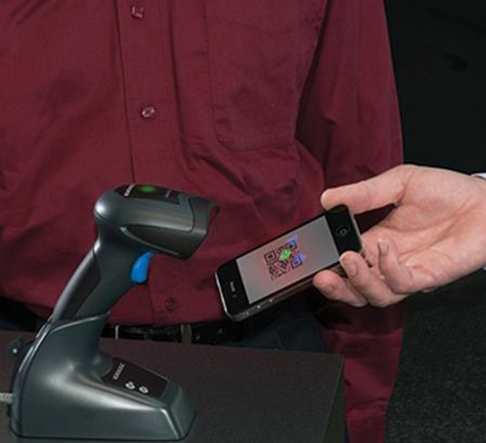 Skaner kodów kreskowych 2D Datalogic QuickScan I QBT2430 z czarną podstawą (QBT2430-BK-BTK1) - obraz 5