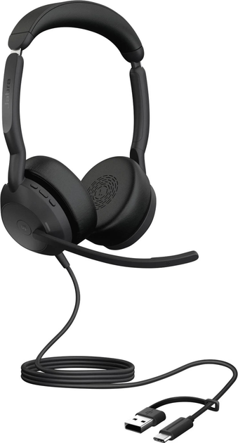 Słuchawki Jabra Evolve2 50 USB C/A UC Stereo Black (25089-989-799) - obraz 1