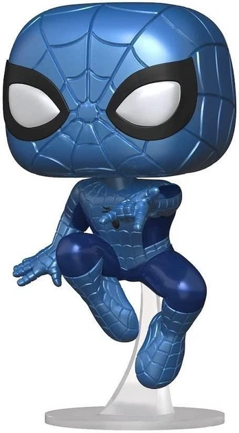 Фігурка Funko Pop! Marvel Make a Wish Spiderman Metallic 9 см (889698636759) - Фото 2 Фігурка Funko Pop! Marvel Make a Wish Spiderman Metallic 9 см (889698636759) - зображення 2