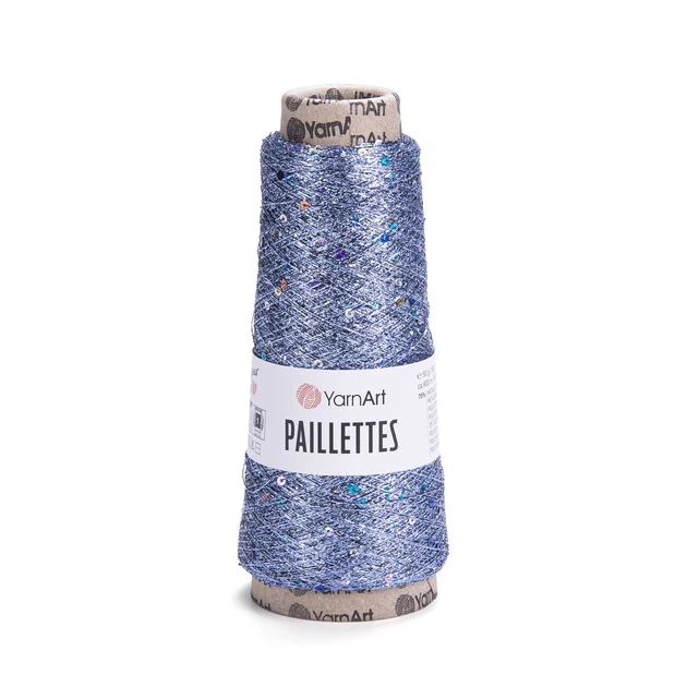 Пряжа YarnArt Paillettes 8003 - Фото 1 Пряжа YarnArt Paillettes 8003 - изображение 1
