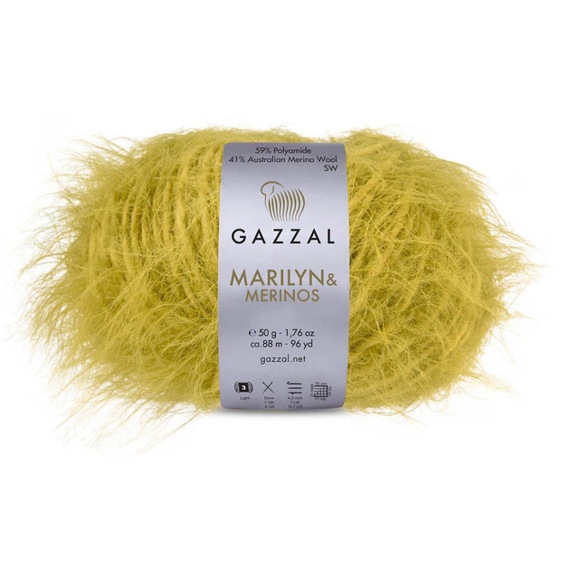 Пряжа Gazzal Marilyn&Merinos 8260 - Фото 1 Пряжа Gazzal Marilyn&Merinos 8260 - изображение 1