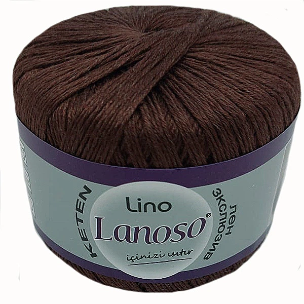 Пряжа Lanoso Lino 924 - Фото 1 Пряжа Lanoso Lino 924 - изображение 1