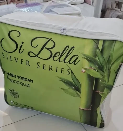 Одеяло демисезонное Si Bella Aloe Vera 155x215 см, бамбук/хлопок, гипоаллергенное - изображение 3