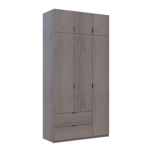 Распашной шкаф для одежды Doros Лукас Канноло/Канноло 3 ДСП 120х50х240 (44900368) - изображение 6