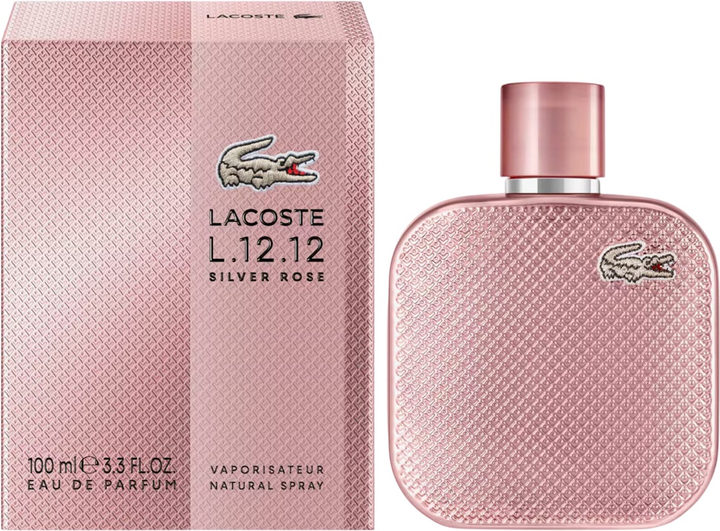 Парфумована вода для жінок Lacoste L.12.12 Silver Rose 100 мл (3386460165921) - зображення 2