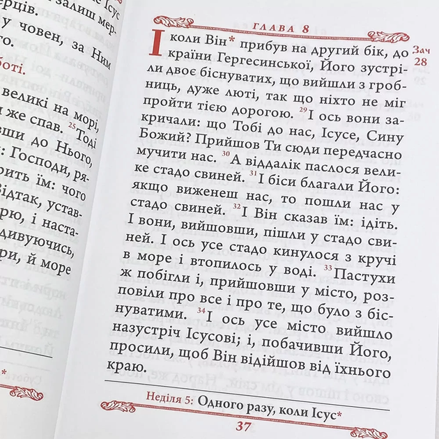 Святое Евангелие большим шрифтом - Фото 3 Святое Евангелие большим шрифтом - изображение 3