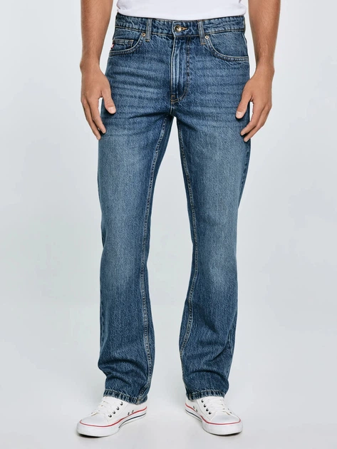 Jeansy regular fit męskie Big Star Colt 334 W31L32 Niebieskie (5900714893903) - obraz 1