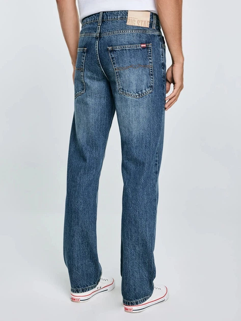 Jeansy regular fit męskie Big Star Colt 334 W31L32 Niebieskie (5900714893903) - obraz 2