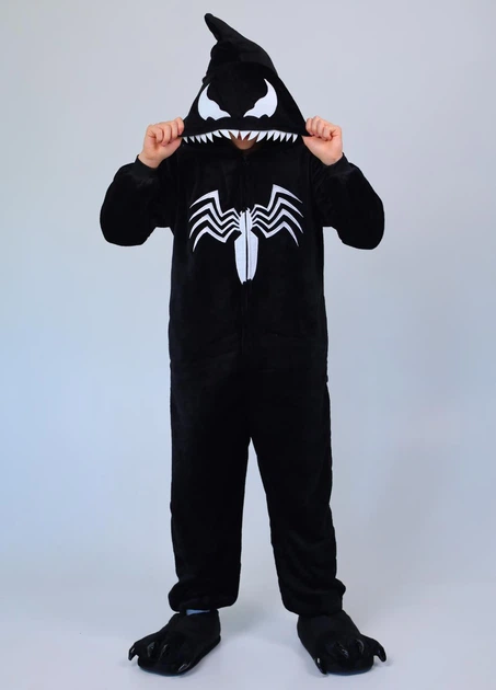 むむページ Пижама кигуруми Venom детская для мальчиков и подростков на молнии