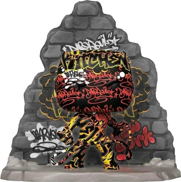 Фігурка Funko Pop! Deluxe Marvel Street Art Collection Daredevil 7.62 см (889698496346) - зображення 2