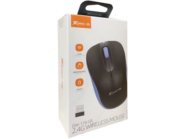 Миша XTRIKE ME GW-116 Wireless Gray (GW-116GY) - изображение 3