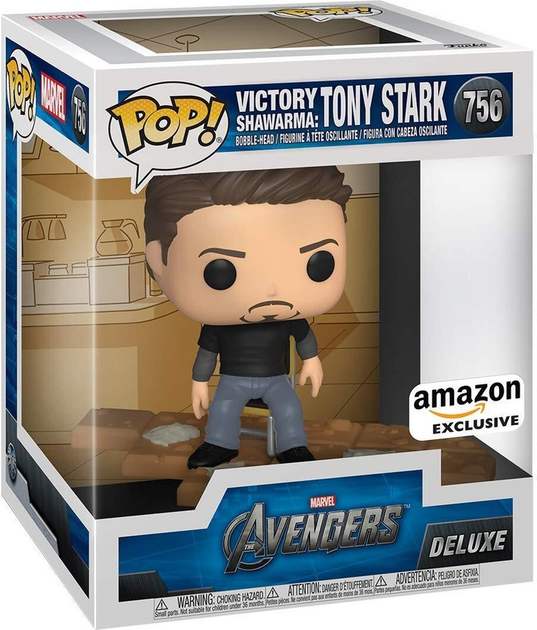 Figurka Funko POP Deluxe Marvel Avengers Tony Stark 15 cm (889698549011) - obraz 1