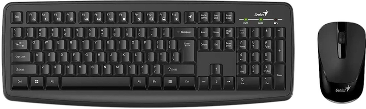 Zestaw bezprzewodowy Genius Smart KM-8100 Black (31340004400) - obraz 1