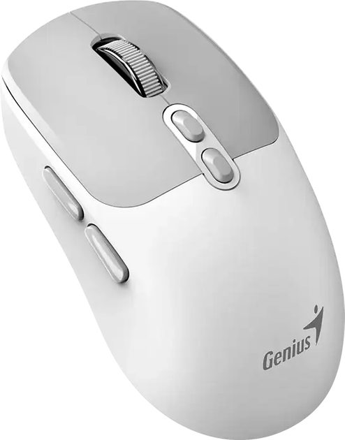 Mysz Genius NX-8080S Bluetooth/Wireless Pale Gray (31030042401) - obraz 2
