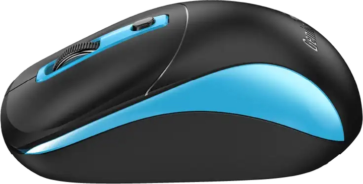 Миша Genius NX-7123 Wireless Black/Blue (31030043401) - зображення 4