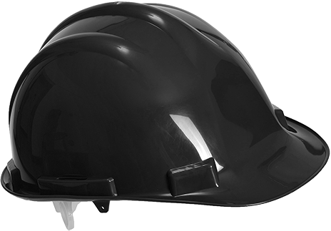 Каска захисна Portwest Expertbase PW50 Чорний - зображення 5