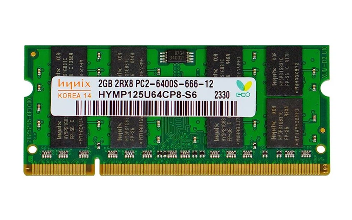 Оперативная память для ноутбука DDR2-800 2Gb SODIMM PC2-6400 Hynix