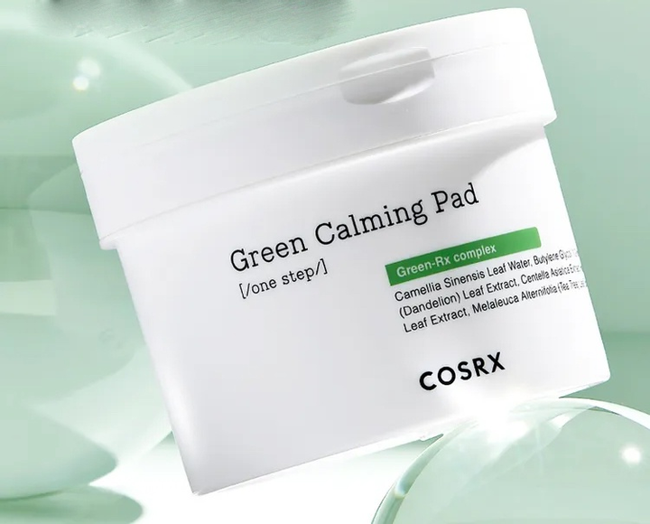 Peelingowe płatki do twarzy Cosrx One Step Green Hero Calming dla skóry wrażliwej 70 szt (8809598453050) - obraz 3