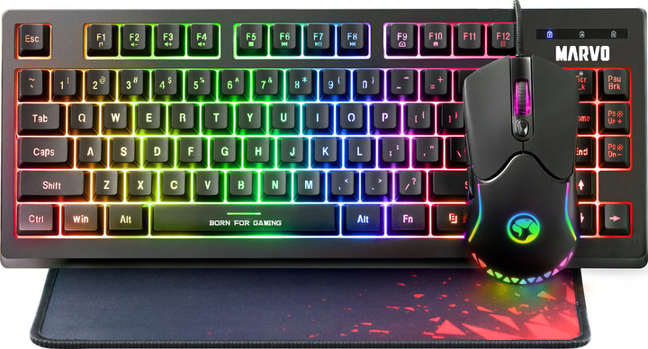 Zestaw przewodowy Marvo CM310 Black (CM310 US) - obraz 2