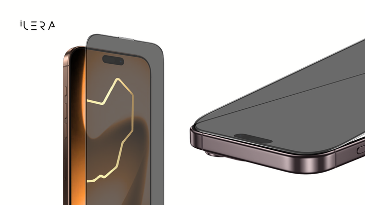 Szkło ochronne iLera DeLuxe Incognito Glass do Apple iPhone 17 Pro Max Black (ILINDL17PRMX ) - obraz 2