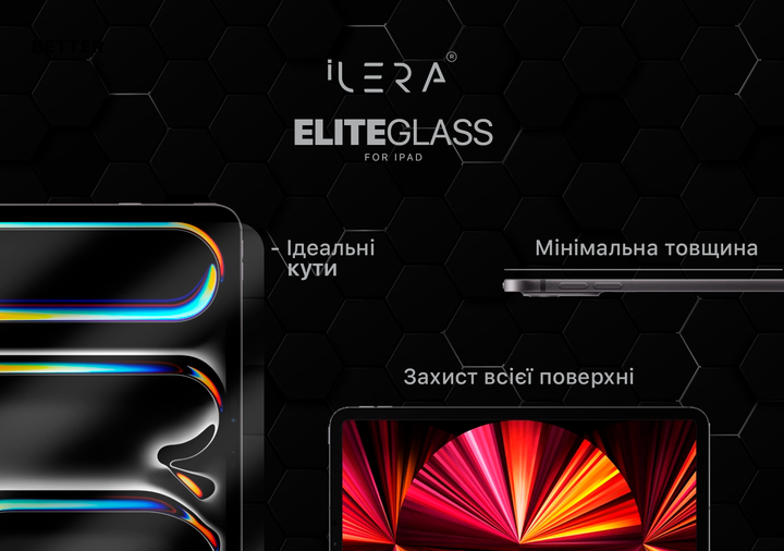Захисне скло iLera Infinity Clear Glass для планшета Apple iPad Pro 11" 2024 (ILIPG08) - Фото 3 Захисне скло iLera Infinity Clear Glass для планшета Apple iPad Pro 11" 2024 (ILIPG08) - зображення 3