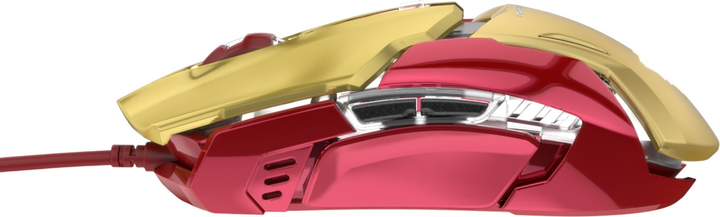Mysz E-blue Iron Man Armor USB Gold/Red (EMS610GOAA-EU) - obraz 5
