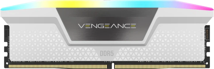 Оперативна пам'ять Corsair Vengeance DDR5-6000 65536MB PC5-48000 (Kit of 2x32768MB) RGB White (CMH64GX5M2B6000Z30W) - зображення 3