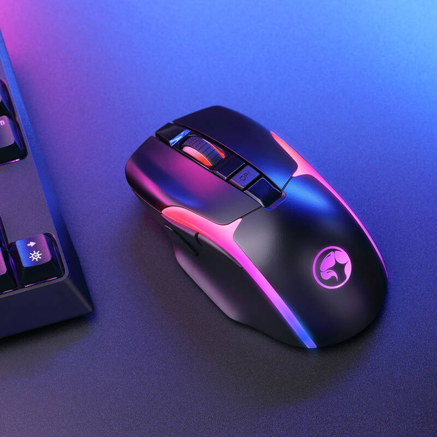 Миша Marvo M729W PRO Wireless Black - зображення 7