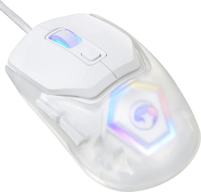 Миша Marvo FIT LITE G1 USB White - зображення 2