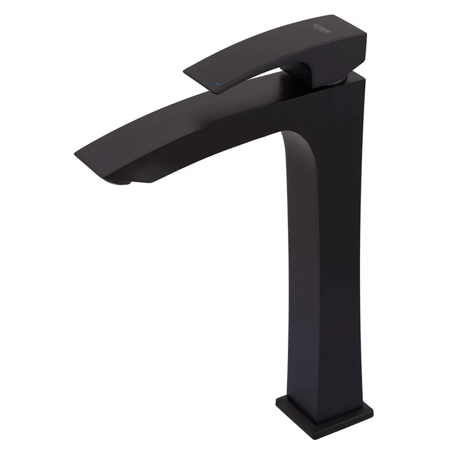 Смеситель для умывальника KOER KB-11007-05 высокий (Цвет черный) (KR3441) - изображение 2